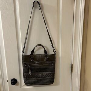 Brighton Brown Textured Handbag